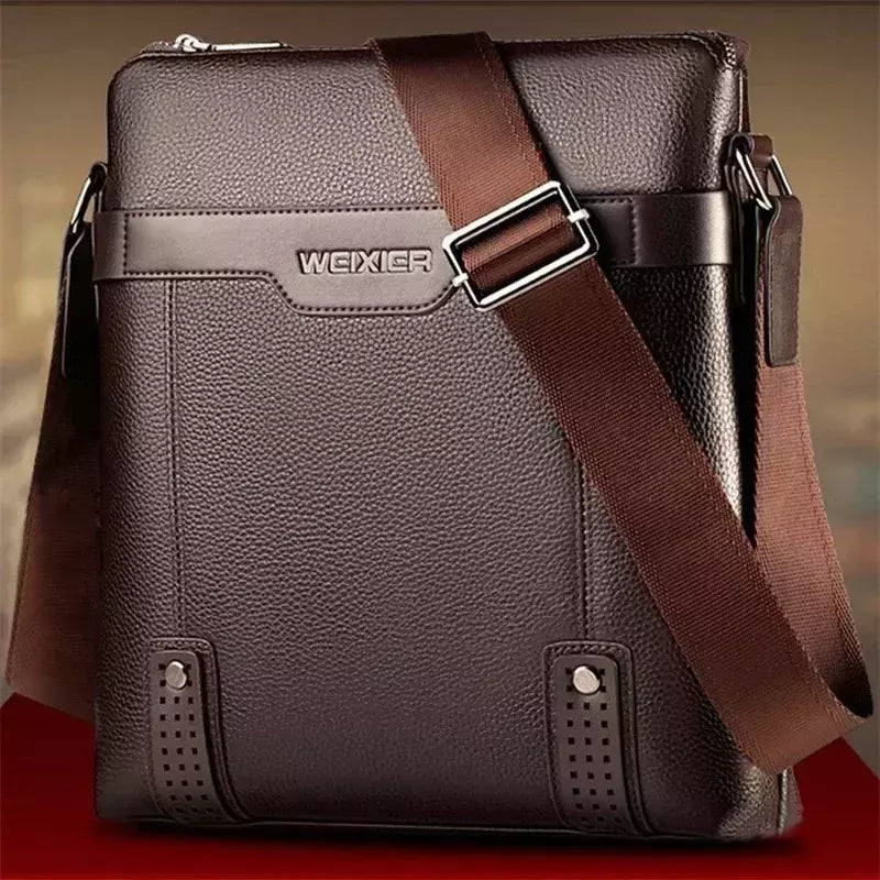 Nova moda masculina tote sacos de couro do plutônio famosa marca homens mensageiro saco com embreagem masculino cruz corpo ombro sacos de negócios para homens