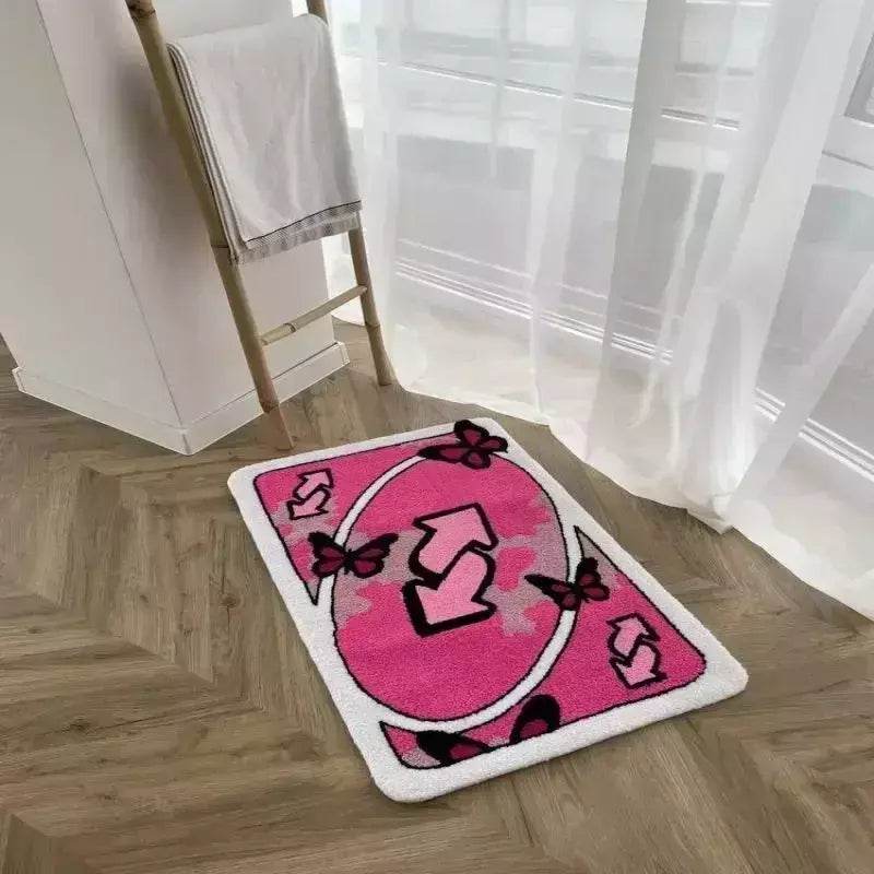 Tapete antiderrapante absorvente de água, tapete de imitação de caxemira, banheiro, cozinha, quarto, casa, high-end, in estilo