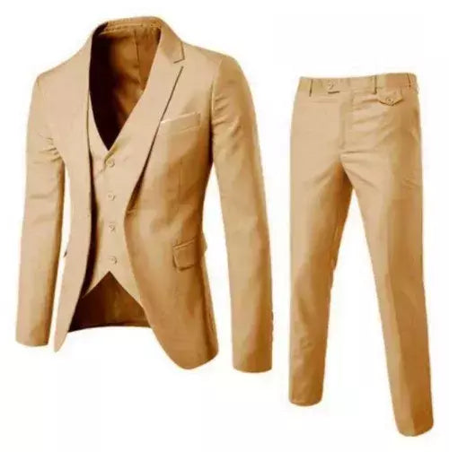 Ternos formais masculinos completos, conjuntos elegantes de blazers, roupas de casamento, calças, jaquetas, fantasias de luxo, negócios de casamento, 2 peças