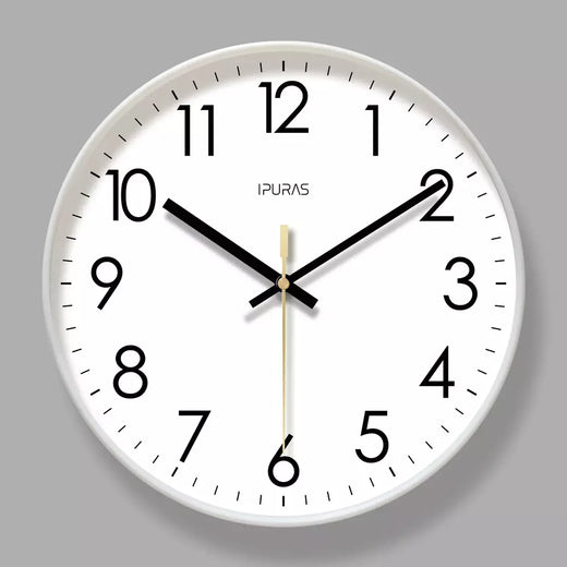 2025 novo calendário eletrônico de temperatura e umidade de 10/12/14 polegadas relógio de parede multifuncional display duplo mudo relógios de quartzo