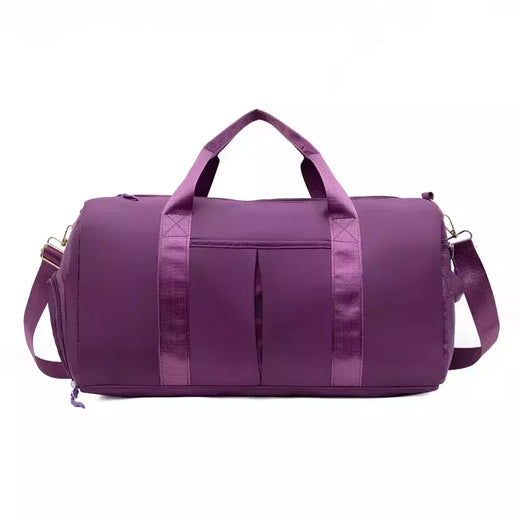 Impermeável Nylon Sports Gym Bags para Homens e Mulheres, Bolsa de Viagem, Yoga Mat, Sapatos Compartimento, Treinamento, Fitness, ao ar livre