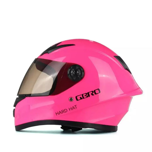Novo bonito crianças capacete de segurança criança rosto cheio para 4 temporada esportes ao ar livre equitação cabeça ajustável bicicleta motocicleta crianças capacete
