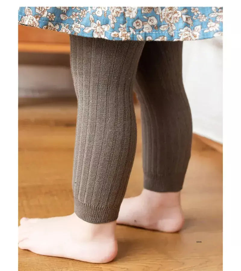 Primavera outono bebê meninos meninas calças recém-nascidos menina leggings collants algodão estiramento crianças calças de tricô para 0 a 6 anos