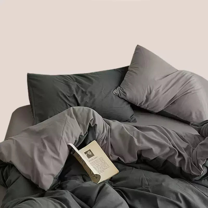 Yanyangtian rendas 4-piece conjunto de cama folha colcha capa fronha linho para a família crianças quarto sala estar conjunto 4 pçs