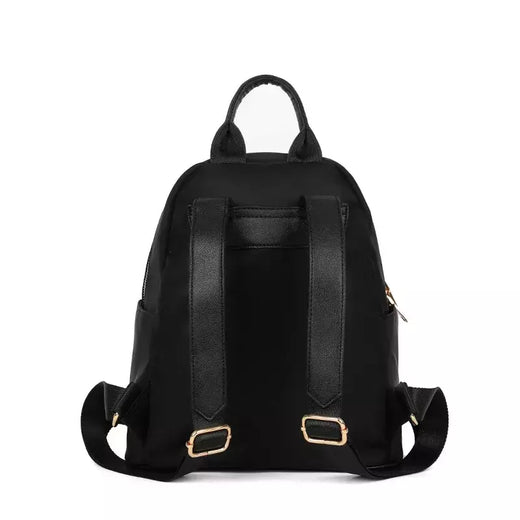 Bolsa de ombro simples para mulheres, mochila esportiva elegante