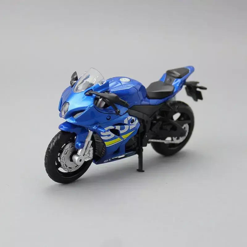 Motocicleta liga e plástico modelo brinquedo, Caipo GSX-R1000 YZF-R1 Vespa 200, 1:18