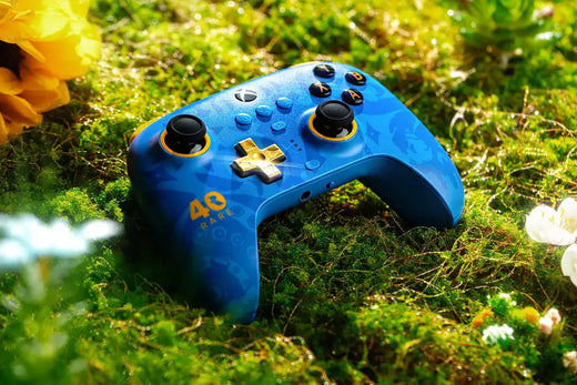 Controlador 8BitDo Ultimate-3-Mode - Edição rara de 40o aniversário para Xbox Series X | S e Xbox One, Apple, Windows PC e Android