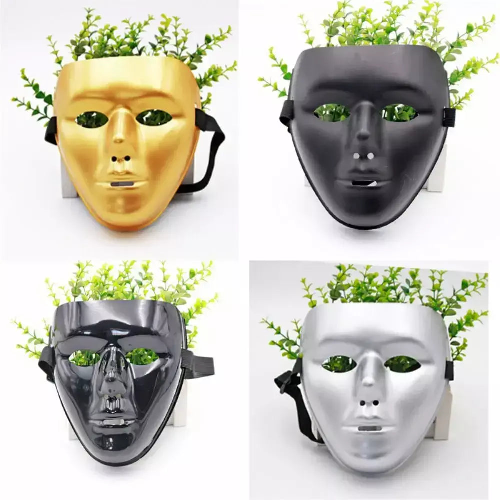 Máscara para mulheres e homens, máscara de dançarina fantasma, adereço para foto, máscara facial completa, máscaras de halloween, suprimentos para festa de baile, adereços de cosplay