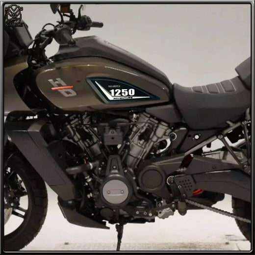 Pan america1250 acessórios adesivo de tanque de combustível de motocicleta para harley davidson pan america 1250 2022-2024 almofada protetora de borracha 3d