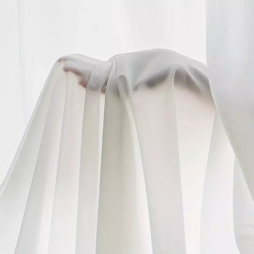 Opaco Branco Privacidade Cortinas transparentes, translúcidas Cortinas, Cortinas filtradas, Quarto, Sala, 1 Peça
