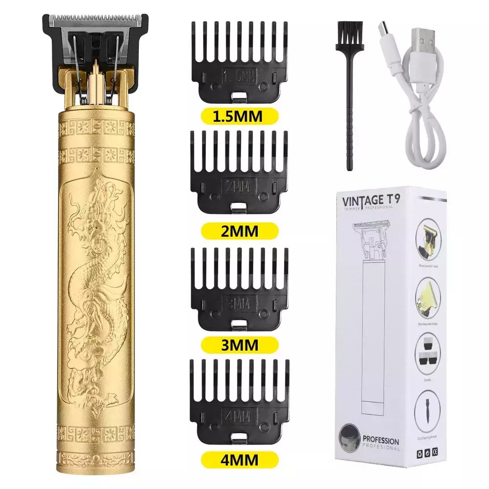 T9 Original Máquina de Corte de Cabelo Masculina Conjunto, Aparador De Barba, Barbeador Elétrico, Lence Pro, Barbeiro, Jaquetas, Áreas Sensíveis, Masculino