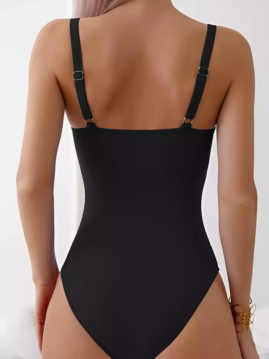 Maiô frente Ruched feminino, One Piece Swimwear, Fato de banho sexy, Roupa de praia feminina, Banho de natação, Monokini, Cortar fora, 2021