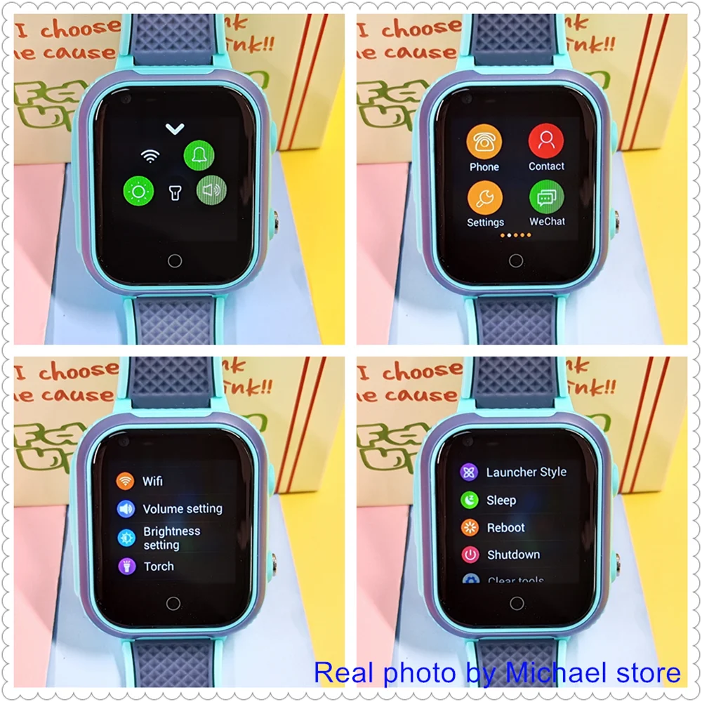 Lt21 4g relógio inteligente crianças gps wifi chamada de vídeo sos ip67 à prova dip67 água criança smartwatch câmera monitor rastreador localização telefone relógio