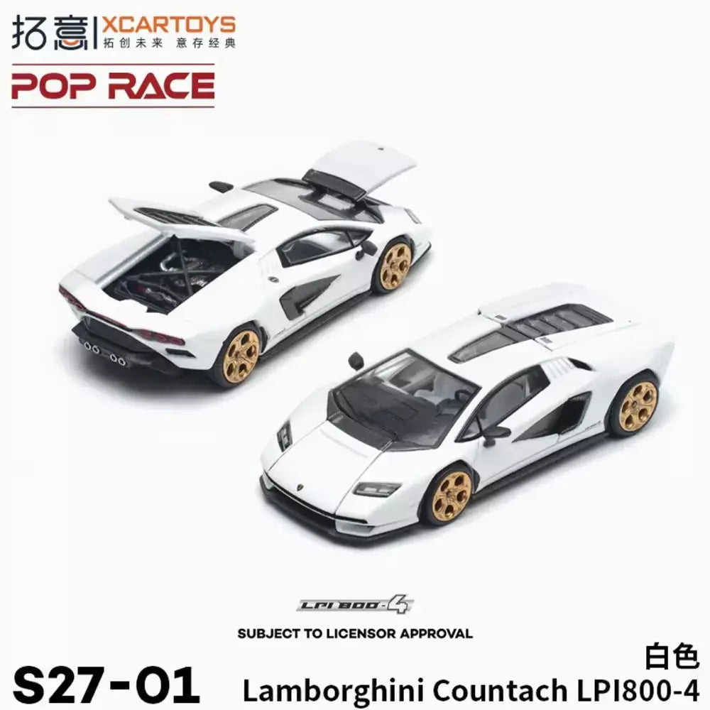 Xcartoys poprace 1/64 modelo fundido carro liga veículo brinquedos presentes para adolescentes adultos hobby coleção