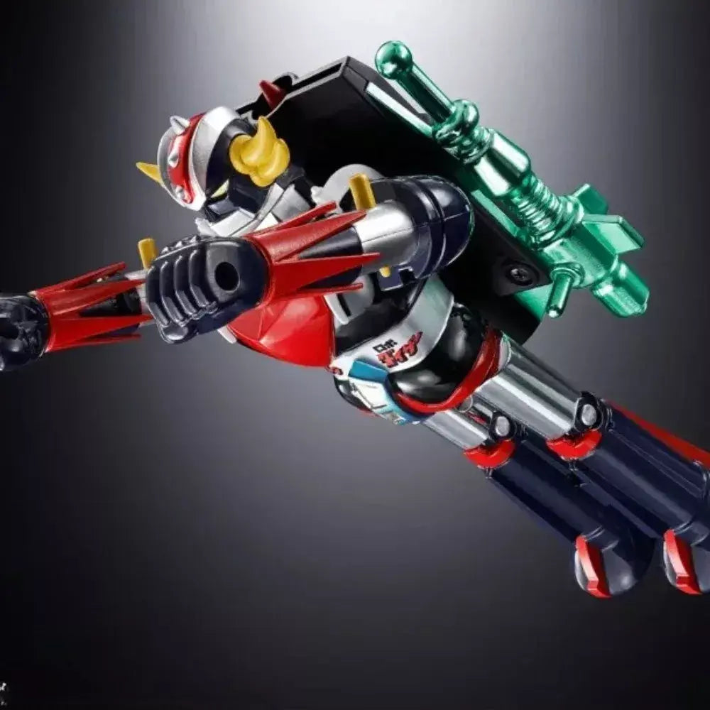 Bandai genuíno chogoku granxer & spazer ufo conjunto 1975 réplica anime figura de ação modelo colecionável estátua brinquedo ornamento presente
