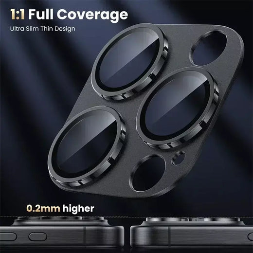 Protetor de lente de câmera de vidro de metal para iphone 17 air 16 15 14 13 pro max plus 16pro 17pro 17air i17 acessórios de capa de lente para iphone