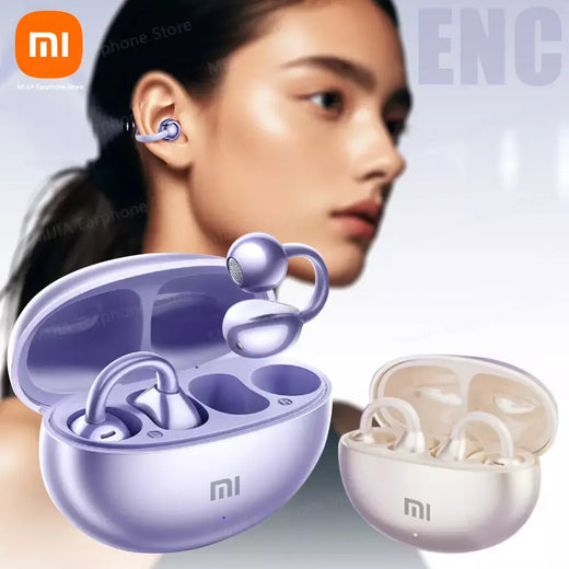 Xiaomi mijia fone de ouvido sem fio aberto m91 clipe enc fone bluetooth 5.4 hd chamada controle toque para android ios