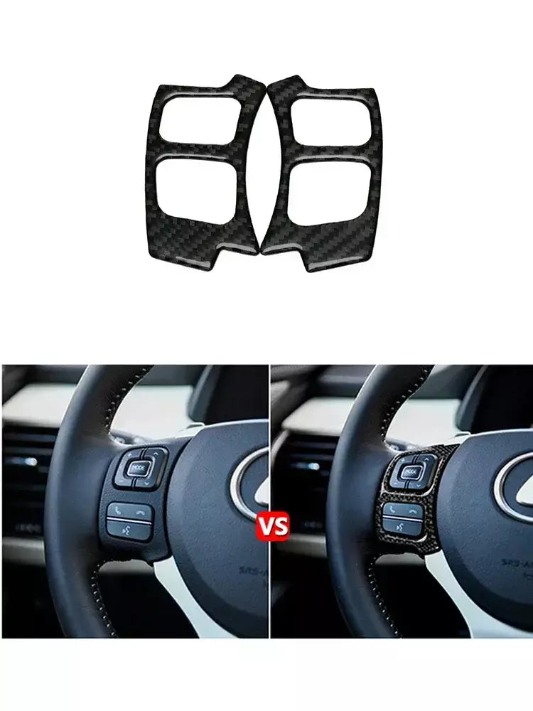 Material De Fibra De Carbono Adesivos, Auto Molduras Interiores, Tira Decorativa, Acessórios Do Carro, Lexus IS250 IS250C IS300 2014-2018