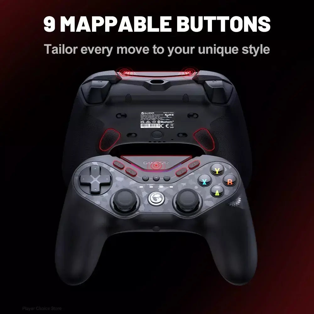 GameSir Tarantula Pro Gamepads PC para Nintendo Switch 2 Switch Android iOS TMR Hall varas NFC 6 eixos Giroscópio 9 Botão programável