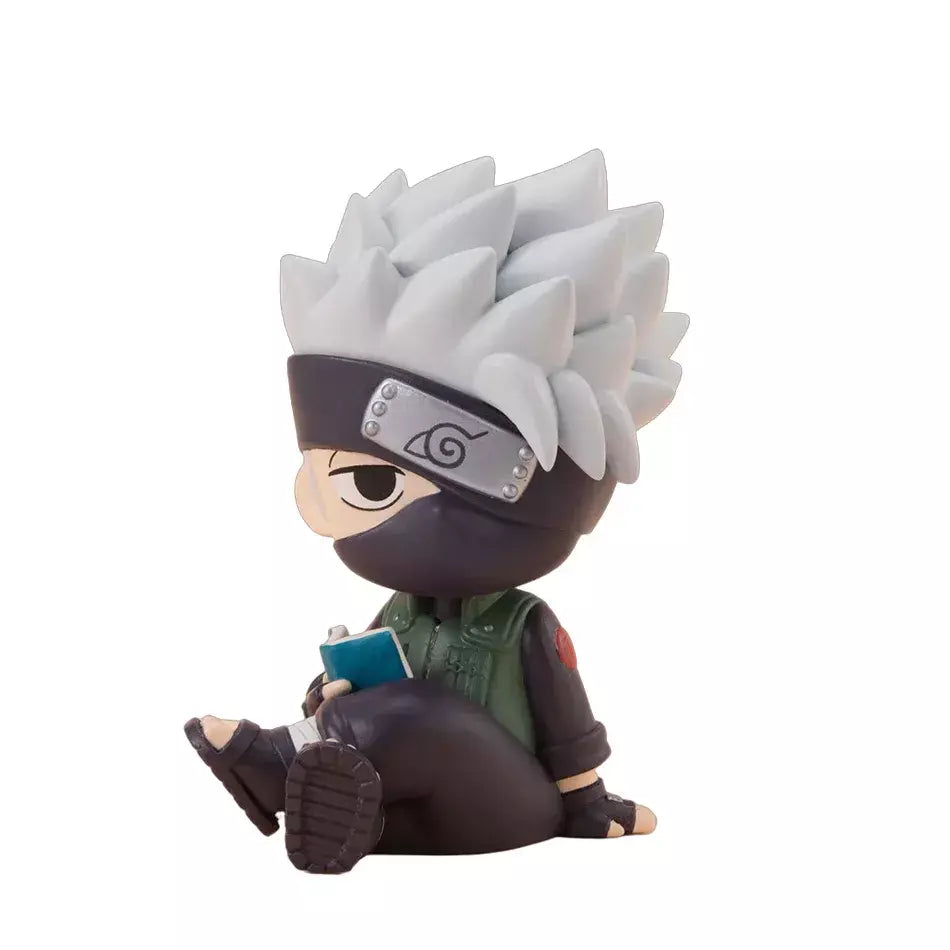 Novo 8 pçs/set Anime Figura Naruto Shippuden Hinata Sasuke Itachi Kakashi Gaara Figura de Ação Q Versão Figuras de PVC Brinquedos Presente