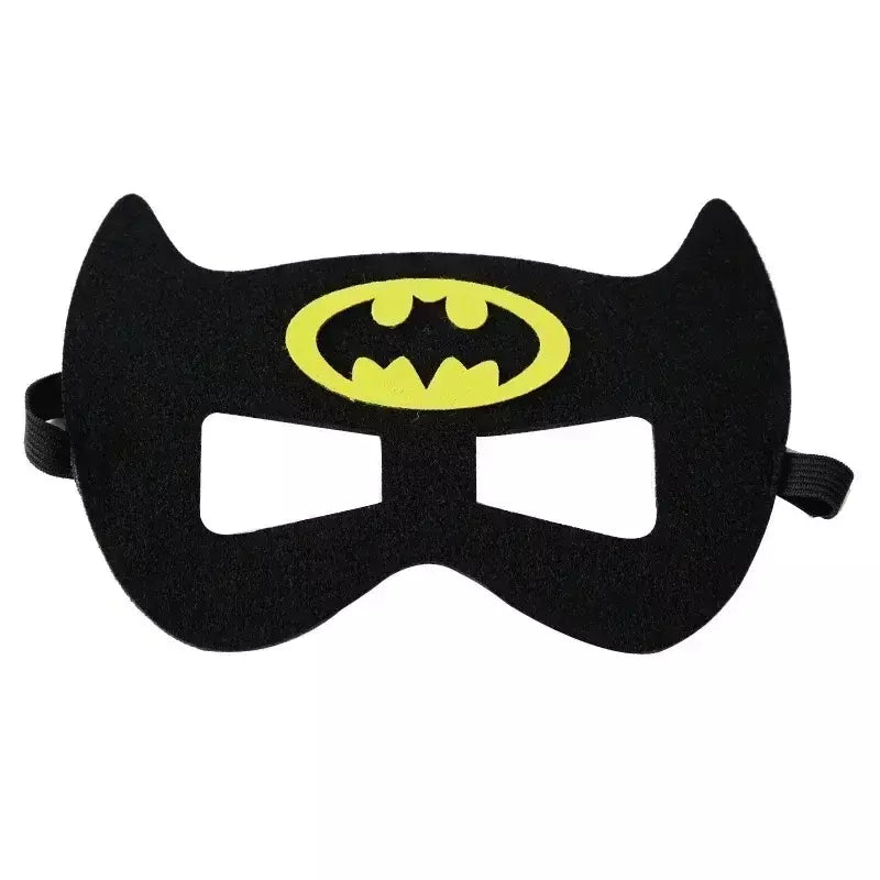32/28/10 pçs/lote máscara de super-herói cosplay natal dia das bruxas crianças adulto carnaval festa adereços aniversário das crianças feltro masquerade