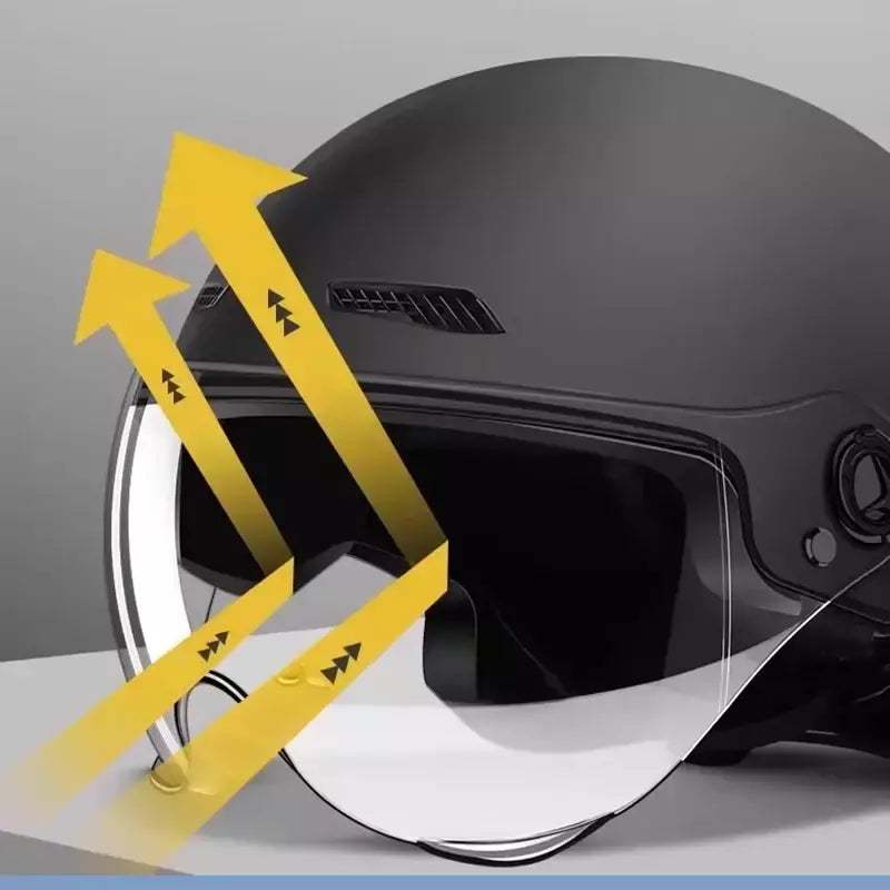Capacete de motocicleta para homens e mulheres, clássico, retrô, scooter, vintage, meio capacete, ultraleve, ciclismo, mtb, bicicleta, capacetes de motocicleta
