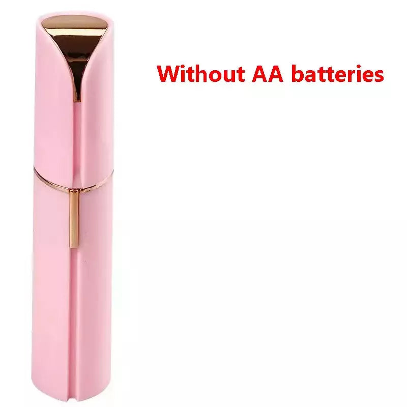Aparador de sobrancelha elétrica Mini Eye Brow Depilador Facial Batom Forma Cabelo Remoção Mulheres Portable Painless Razor Shaver Tool