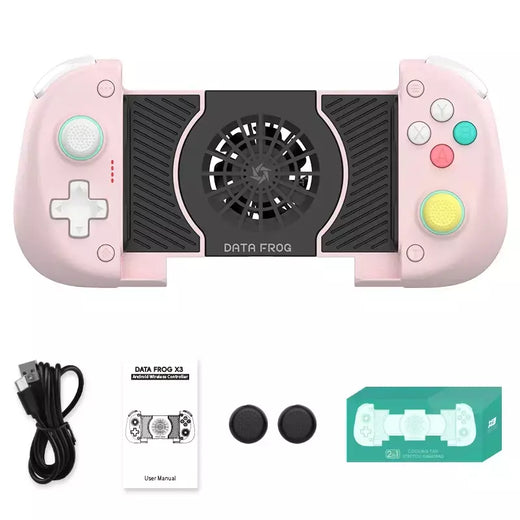 Controlador sem fio DATA FROG X3 para controlador de jogo Android para Samsung Galaxy para PUBG Mobile