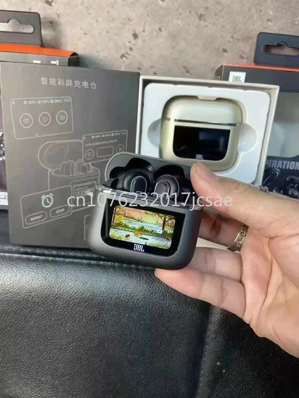 Original jbl tour pro 2 verdadeiro sem fio bluetooth fones de ouvido estéreo esportes com tela lcd inteligente versão hk
