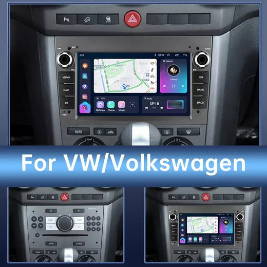 64g 2 din carplay/auto rádio do carro reprodutor de vídeo multimídia para opel vauxhall astra antara meriva vivaro combo sigum vectra corsa