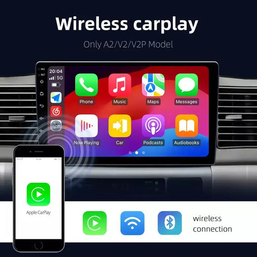 9 "android 13 carplay rádio estéreo do carro para honda civic 8 2005 - 2012 reprodutor multimídia navegação gps 2 din 4g áudio dvd