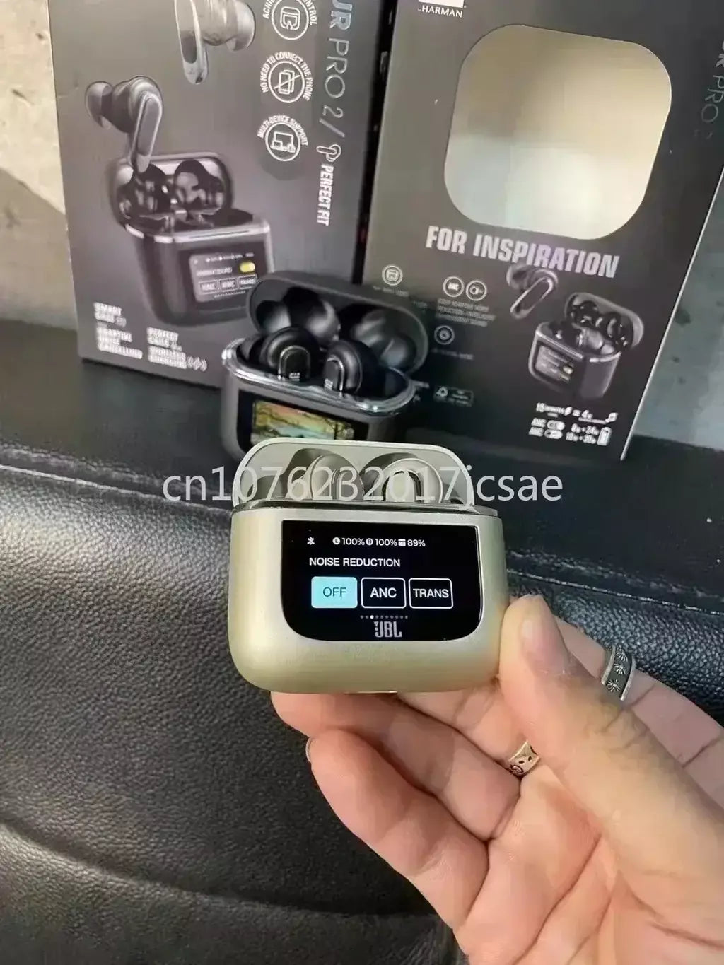 Original jbl tour pro 2 verdadeiro sem fio bluetooth fones de ouvido estéreo esportes com tela lcd inteligente versão hk