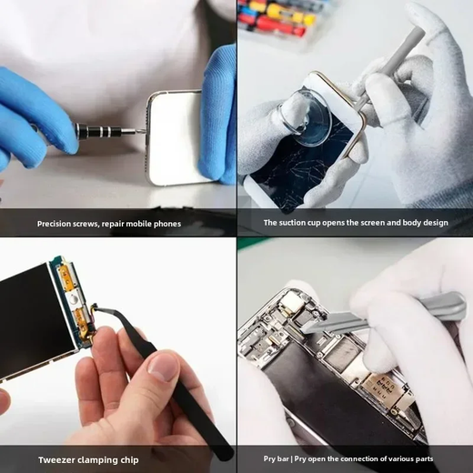 Conjunto de chave de fenda de precisão magnética 115 em 1, ferramentas de reparo eletrônico, driver de porca profissional para laptop, telefone, manutenção de pc
