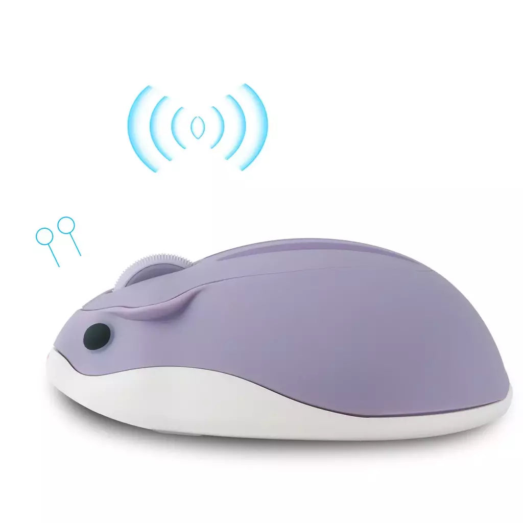 Cute Wireless Hamster Projetado Mouse, 2.4G, Criativo Ergonômico, USB Optical, 1200 DPI, Mini Ratos, Presentes para Crianças, PC, Laptop