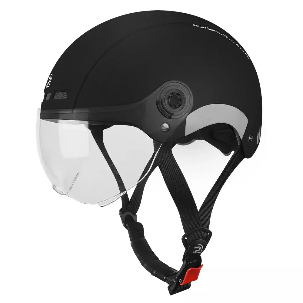 PEMILA-Capacete de Ciclismo com Lente Goggles para Homens e Mulheres, Capacete de Bicicleta, MTB Road Bike, Adesivo Refletivo, E-Bike, Motocicleta