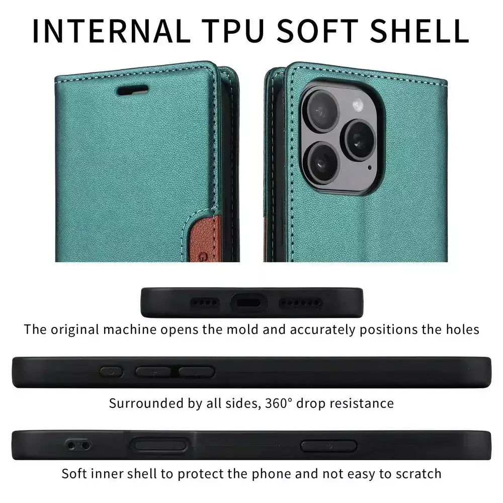 Para poco x7 x6 m7 pro f7 x 7 5g 4g capa de couro flip anti-roubo carteira cartão funda xiaomi poco m6 m5s m3 x3 nfc x5 f 6 capa de livro
