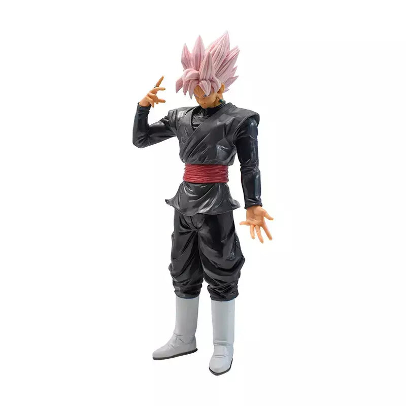 Anime dragon ball z majin vegeta figura brinquedos manga goku preto zamasu super saiyan estatuetas de ação pvc coleção modelo bonecas