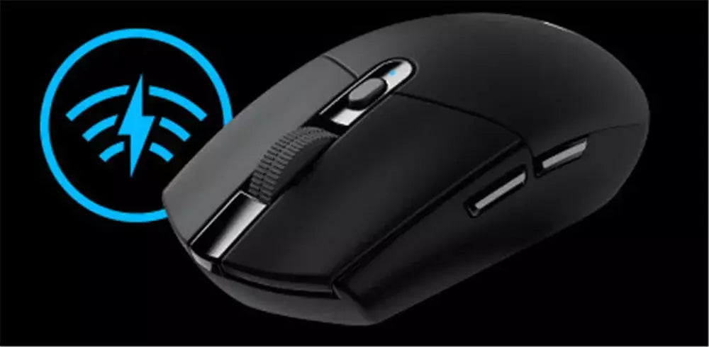 Logitech-g304 mouse sem fio, leve e portátil, para pc gamer, mesmo modelo, sem versão do driver