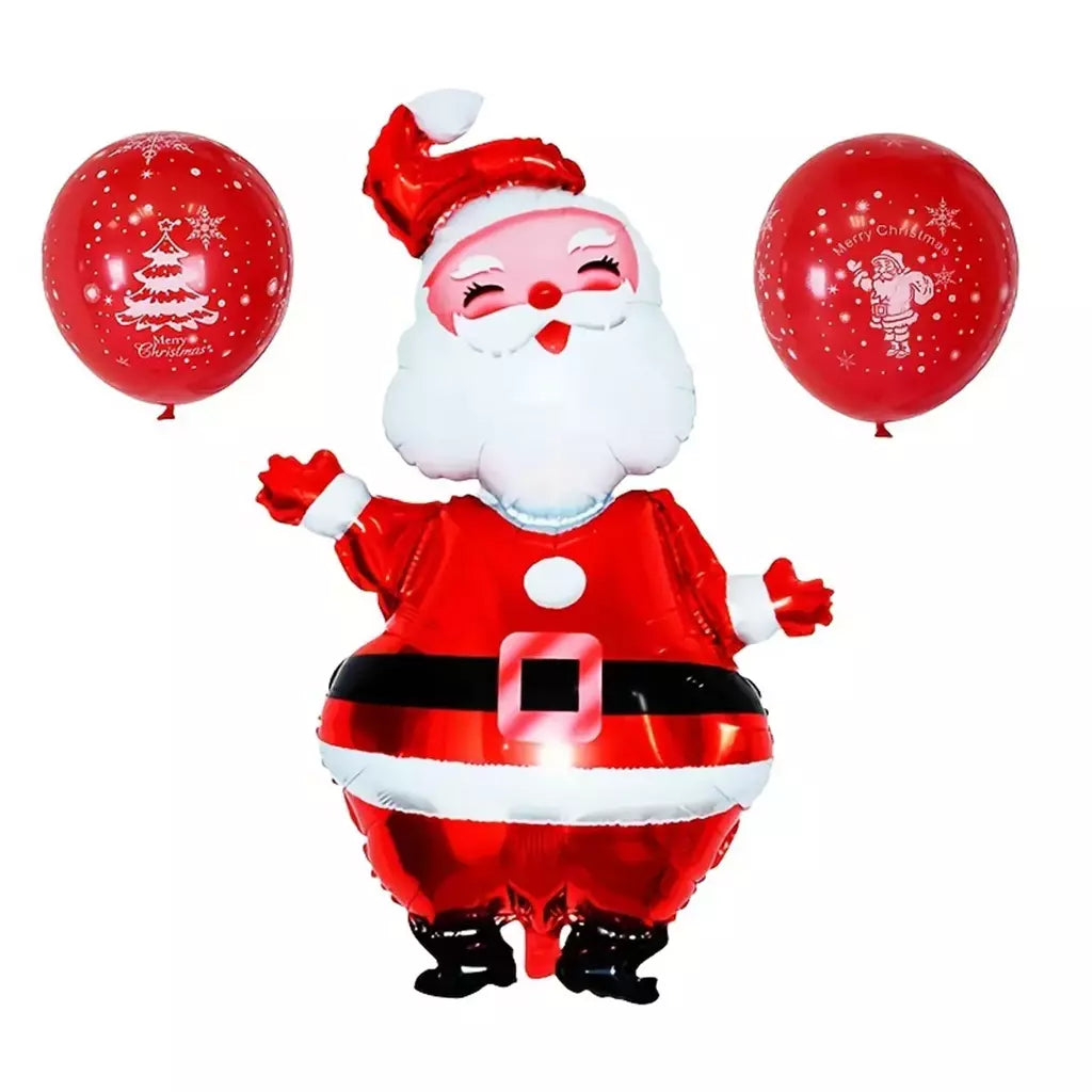 Grande balão de alumínio da folha do Papai Noel, Fontes decorativas do partido do Natal, 119cm, 1PC