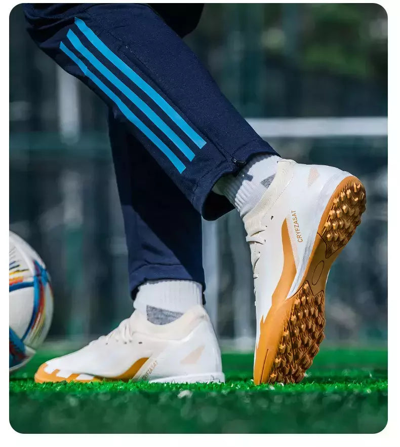 Tênis de treinamento interno profissional para homens, sapatos de futebol originais, botas de campo, ao ar livre, grampos sociais, rápidos