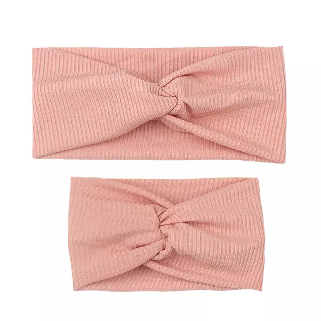 1 conjunto mãe bebê bandana yoga esporte menina recém-nascidos crianças bandagem de borracha acessório de cabelo hairbands arco fotografia