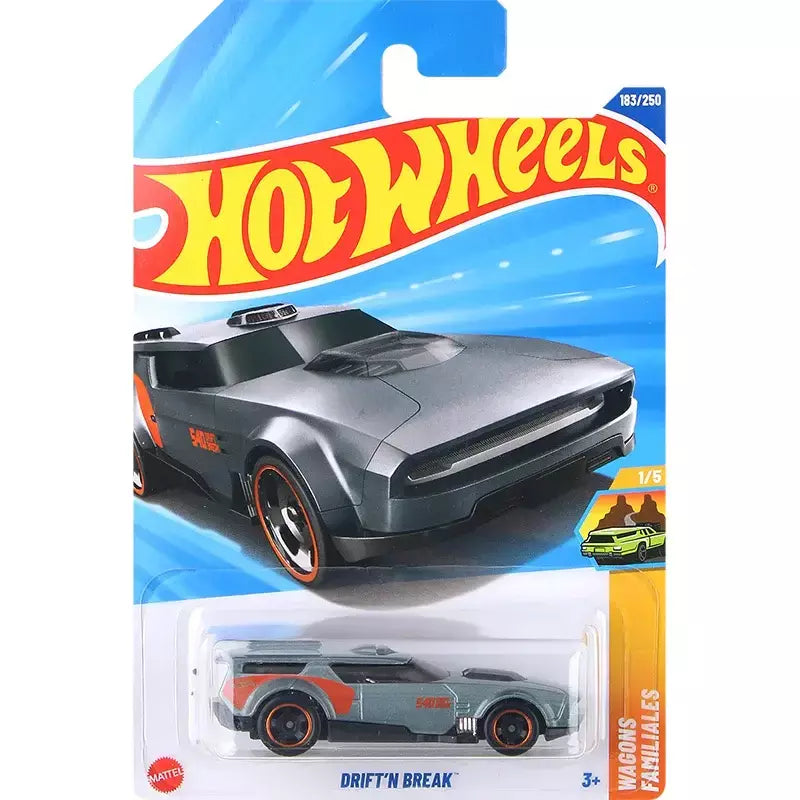 Hot Wheels C4982 2025-Q Case Carros de liga, Ferrari SF90/F40/365 GTB4 Chevy Silverado, 1:64 Diecast Model Collection brinquedos para crianças