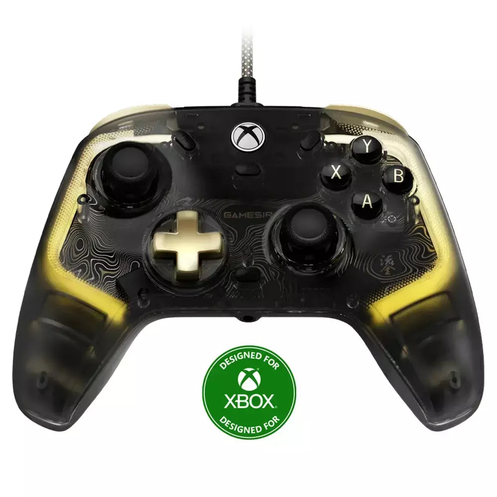 Gamepad com fio GameSir Kaleid Xbox Controller para Xbox Series X, Xbox Series S, console de jogos Xbox One, com joystick de efeito Hall
