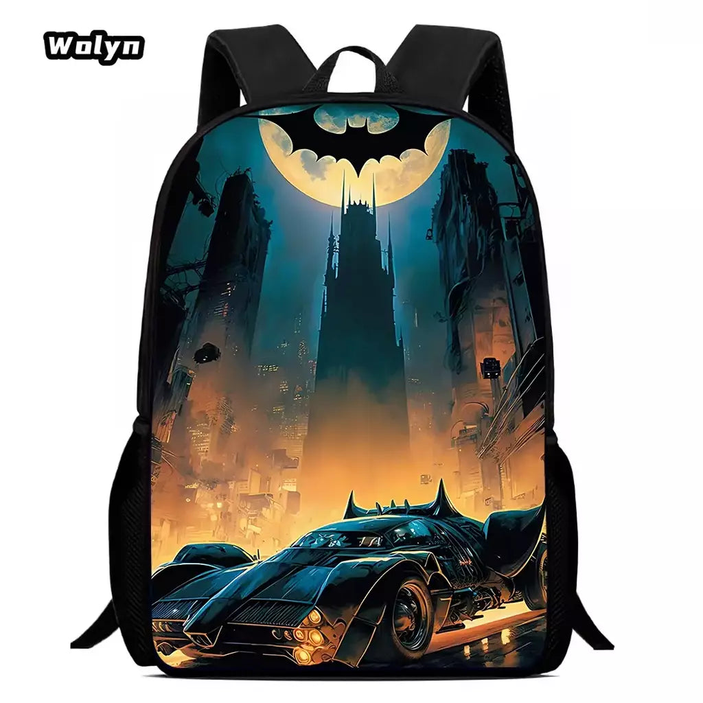 Mochila escolar para crianças, estampas de bastão de anime, mochila leve para jardim de infância, meninos e meninas, melhor presente
