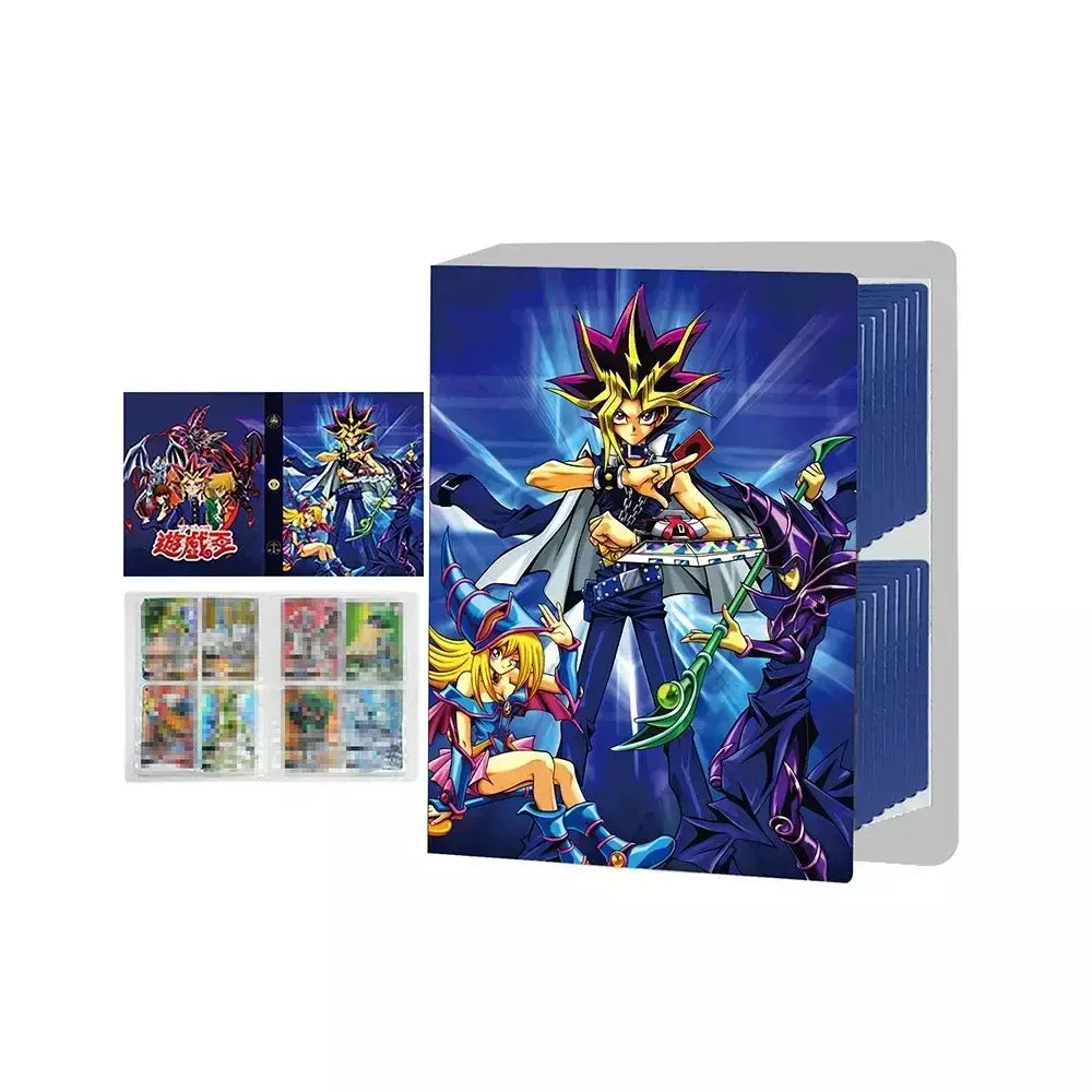 Yu gi oh 5ds yusei fudo 240 cartões álbum mapa carta pasta fichário jogo coleção presente brinquedo jack atlas akiza izinski