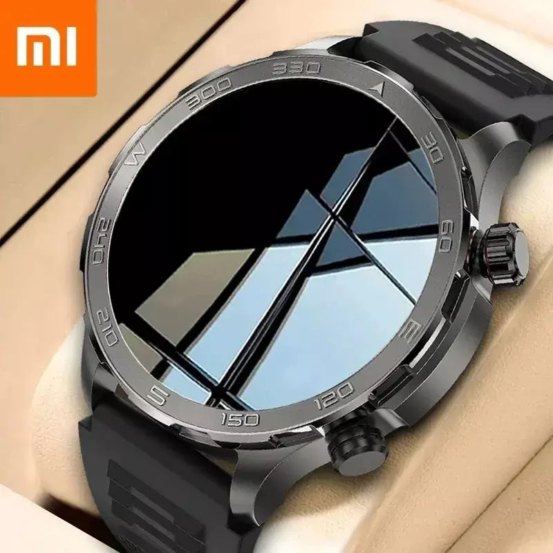 Xiaomi 2025 nova chamada bluetooth relógio inteligente amoled hd tela grande freqüência cardíaca nfc ip68 à prova dip68 água gps esportes relógio inteligente