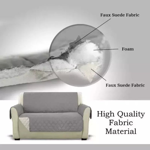 Impermeável acolchoado sofá capa, Anti-Wear Couch capa para cão Pet e crianças, poltrona reclinável, móveis Slipcovers, 1 Seater, 2 Seater, 3 Seater