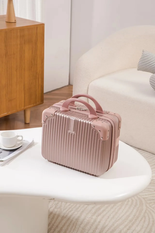 Mini bolsa de maquiagem leve, mala de viagem de grande capacidade, 14 ", novo, na moda, 2021