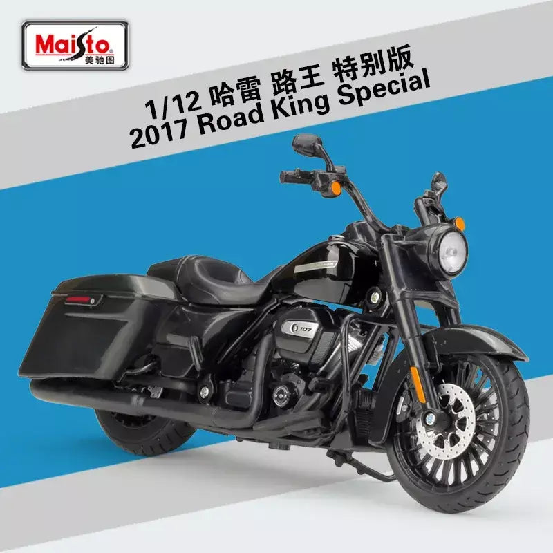 Maisto 1:12 Harley-Davidson 2015 Street Glide Liga Especial Modelo de Motocicleta Diecast Modelo de Motocicleta Clássica Presentes Colecionáveis