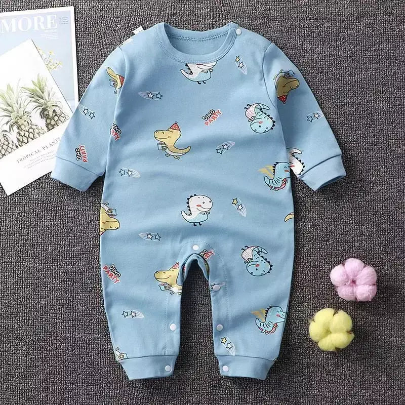 0-2 idade roupas de bebê dos desenhos animados manga longa roupas de escalada primavera outono recém-nascido roupa interior macacão infantil bodysuits pijamas